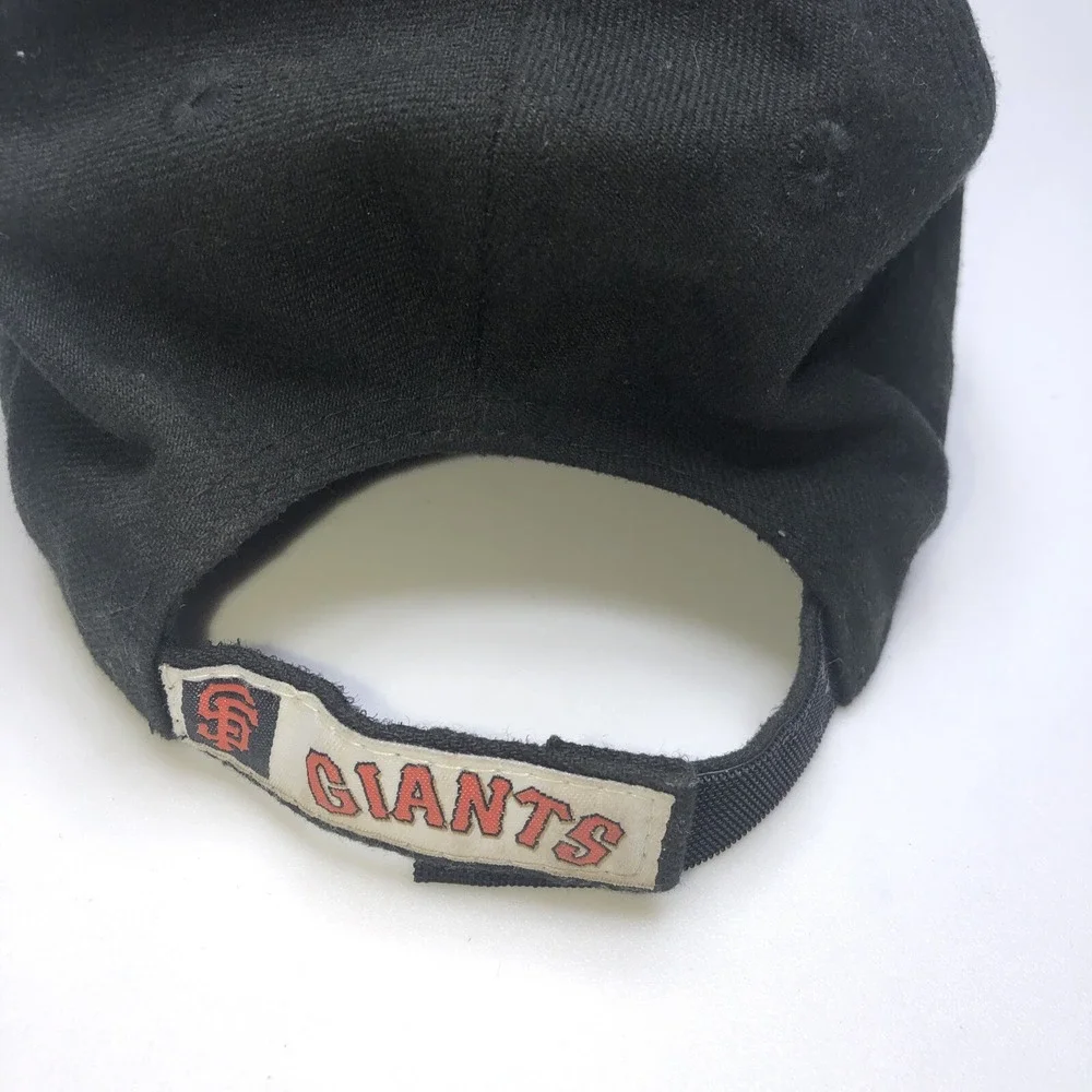 San‎ Francisco Giants Hat Cap Strapback Black New Era MLB Baseball SF Year 2016 - Picture 4 of 8